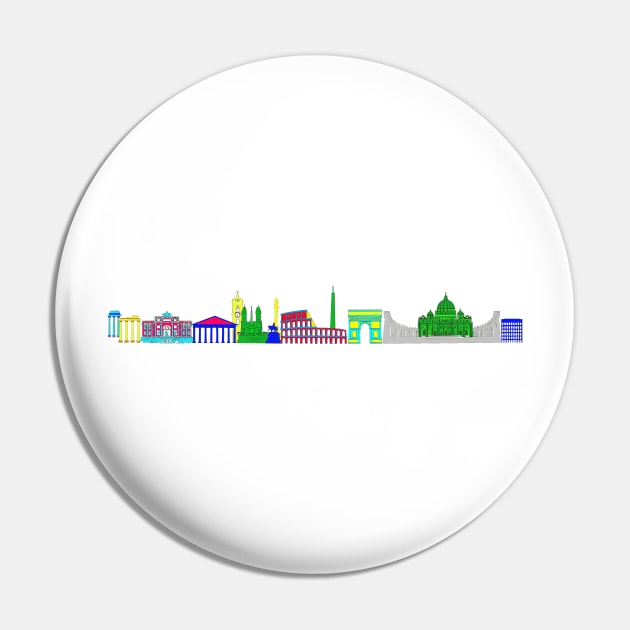 Rome buildings Pin by drknice