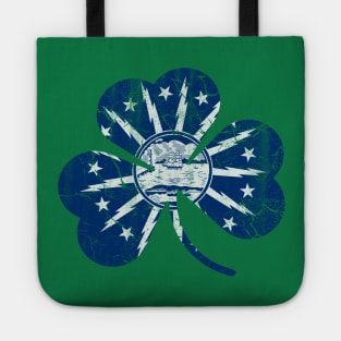 Irish Buffalo Flag New York Shamrock St Patrick's Day Tote