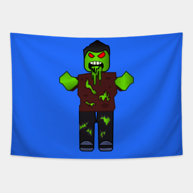 Roblox Zombie Roblox Tapestry Teepublic - roblox mc donalds zombie attack