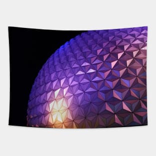 Spaceship Earth- Offset Tapestry