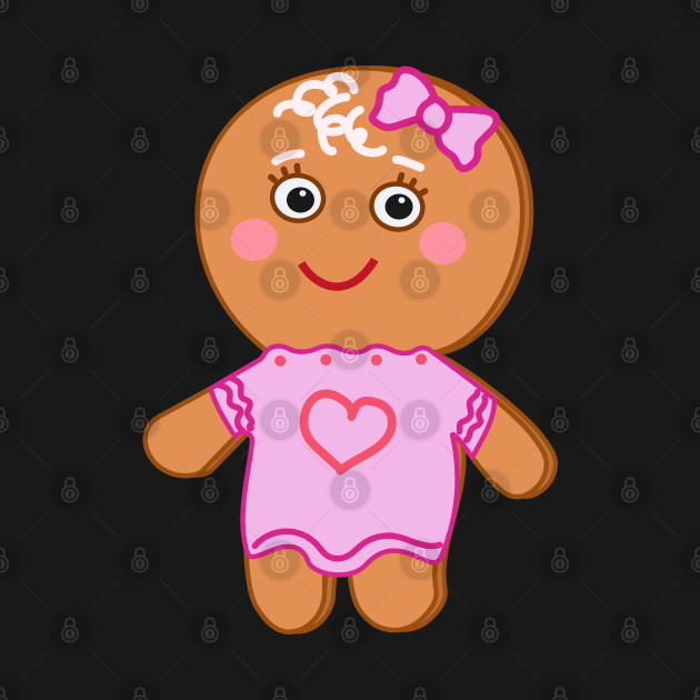 Discover Gabby Gingerbread - Christmas Cartoon Character - Cartoon Character Design - T-Shirt