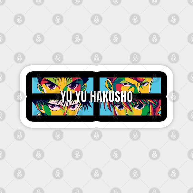 Vintage Hakusho Magnet by ipxi7_