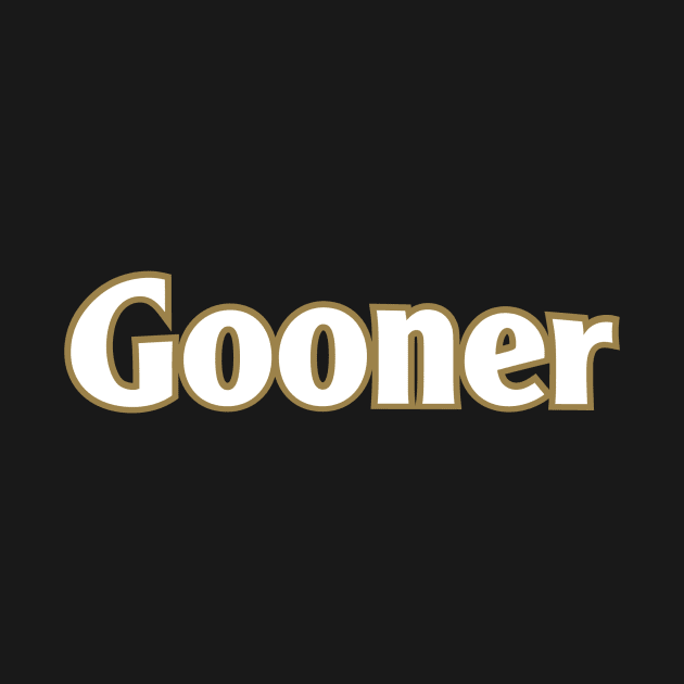 Gooner | an Arsenal FC tribute design by LTFRstudio