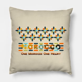 one Morocco One Heart Proud Morish Morocan Dna Pillow