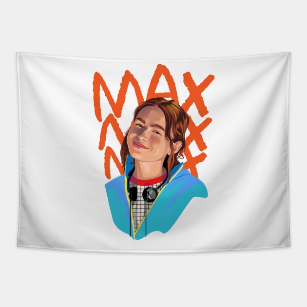 Max Mayfield Stranger Things Tapestry by Laksana Ardie Store