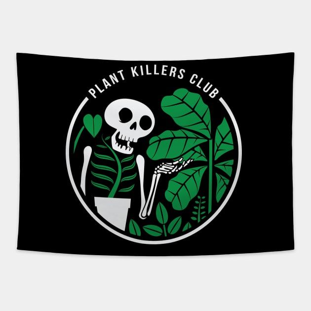 Plant Killers Club Tapestry by stuffbyjlim