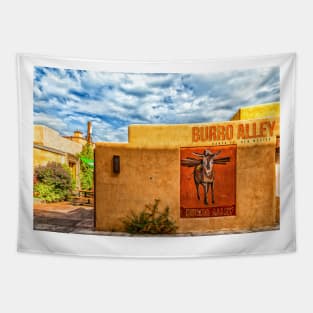 Burro Alley Santa Fe New Mexico Tapestry