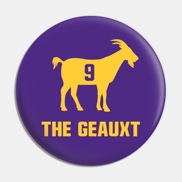 The Geauxt - Purple Pin by KFig21