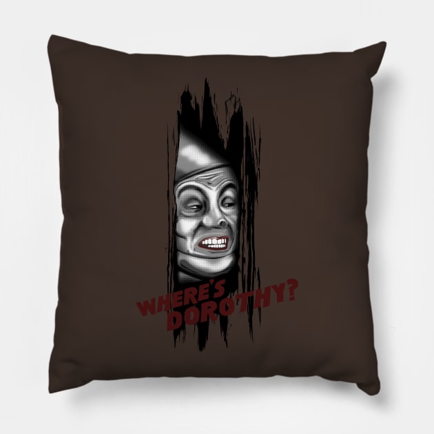 Where's Dorothy? Pillow by SpicyMonocle