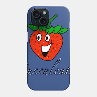 Succulent strawberry Phone Case