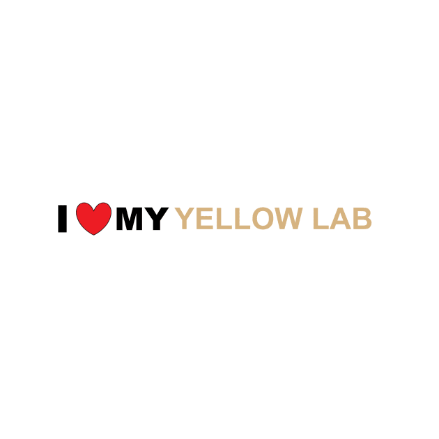 Labrador Retriever Yellow love by Wanderingangel