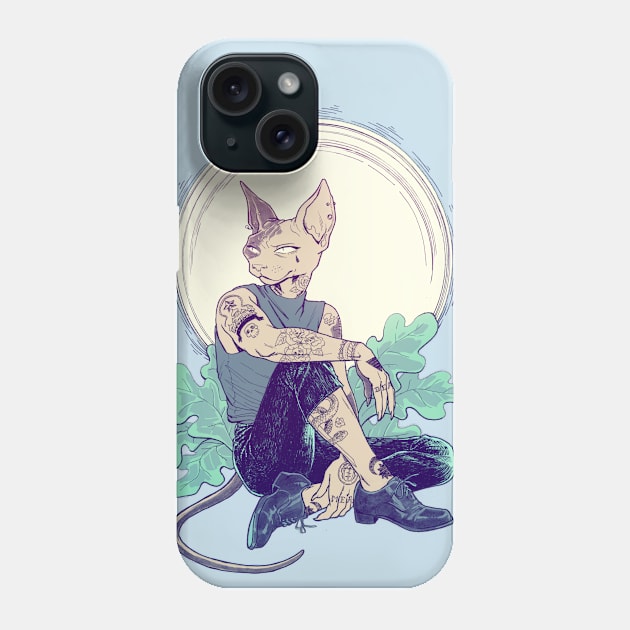 Fashion Cat Phone Case by Merdet