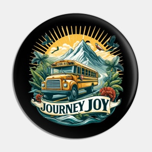 School Bus, Journey Joy Pin