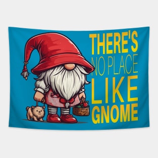 There's No Place Like Gnome Tapestry