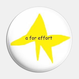 Internet Dank Meme a for effort Pin