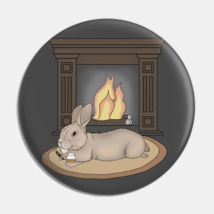 The most interesting bunny in the world Pin