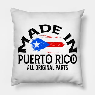 Born in Puerto Rico Pillow