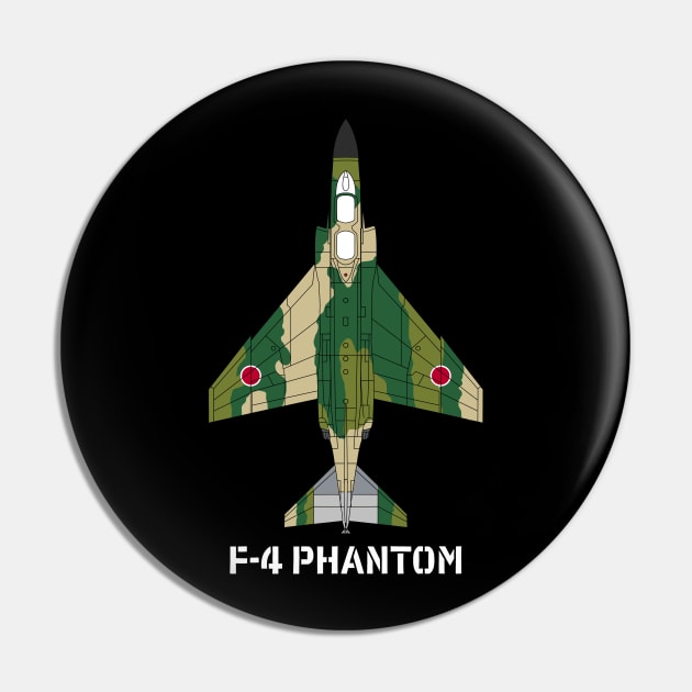 F-4 Phantom II (JASDF 2) Pin by BearCaveDesigns