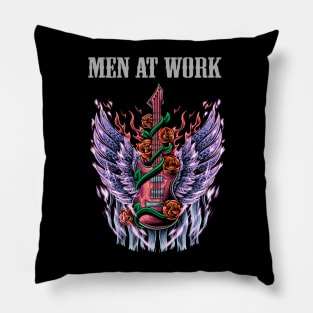 WORK AT THE MEN BAND Pillow