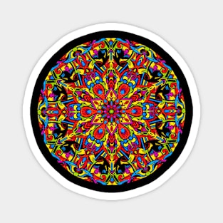 Vibration Mandala Magnet