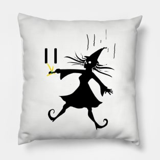 Roasted Witch Pillow