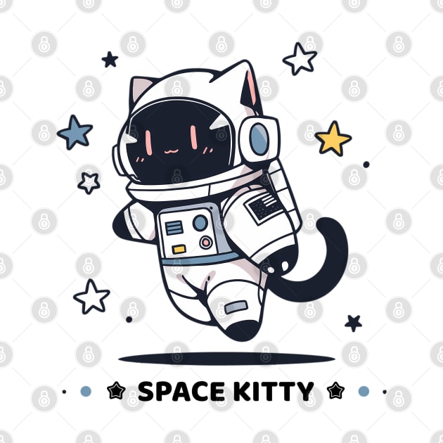 Space Kitty // Astronaut Cat. by ImativaDesign