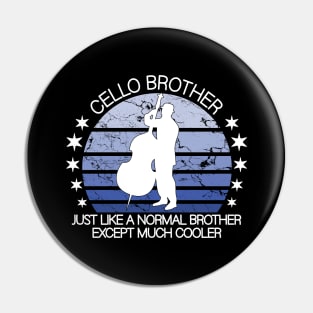 cello brother Pin