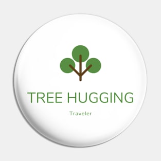 Tree Hugging Traveler Pin