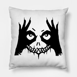 A sinister smile Pillow