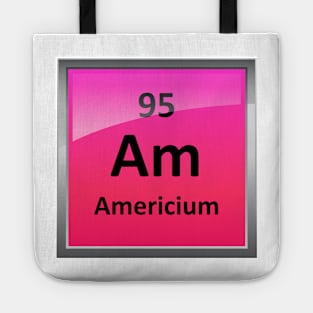 Americium Periodic Table Element Symbol Tote