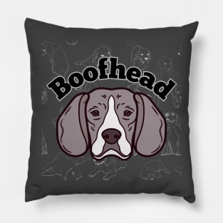 Beagle design T-shirt Pillow