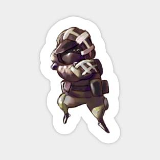 Puff chibi Kapkan(Rainbow Six Siege) Magnet