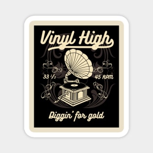 Vinyl High Magnet