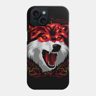 wolf art Phone Case