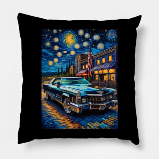 Eldorado on starry night Pillow