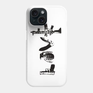 gun firearms love Phone Case