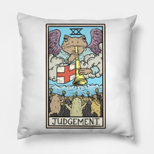 Judgement Toad Tarot Pillow