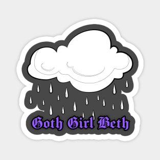 Goth Girl Beth Magnet