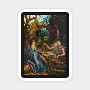 The Temptation of Saint Anthony - Matthias Grünewald Magnet