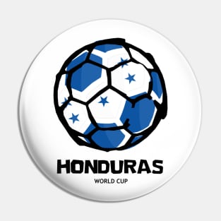 Honduras Football Country Flag Pin