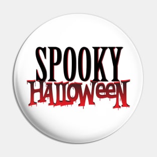 Spooky Halloween Pin