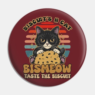 Bismeow - Taste The Biscuit Pin