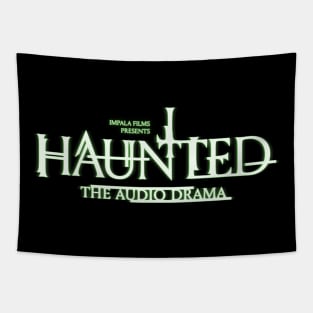 Haunted Title Green Tapestry