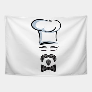 Chef Moustache! Tapestry