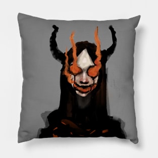 slavic mythology fire demon Pillow