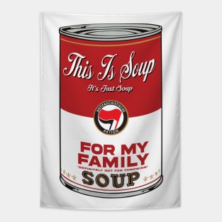 This Is Soup for My Family Tapestry