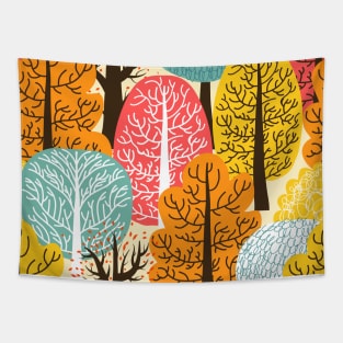 Autumn Tree Tapestry