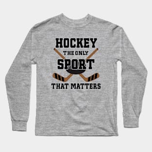 Funny Hockey Tee Shirts Brother TShirt Novelty Gift Sibling Kids Long  Sleeve Shirt