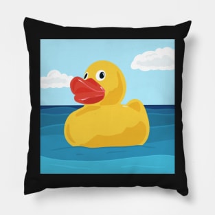 Yellow Rubber Duck Pillow