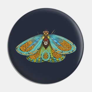 psychedelic butterfly Pin